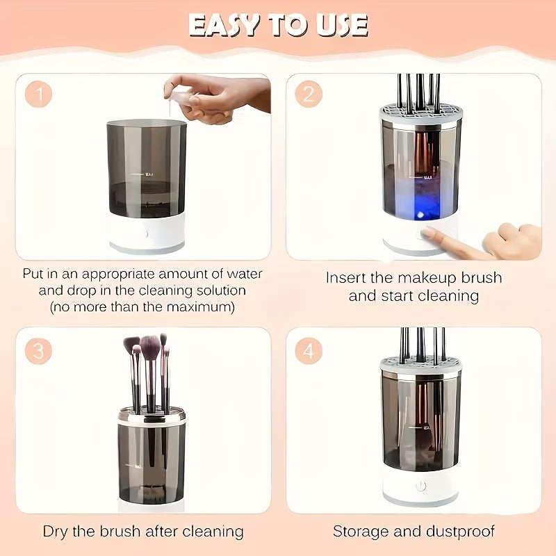 USB Makeup Brush Cleaner Portable