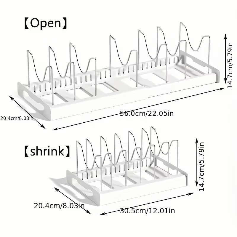 Adjustable Large Capacity Kitchen Storage Rack