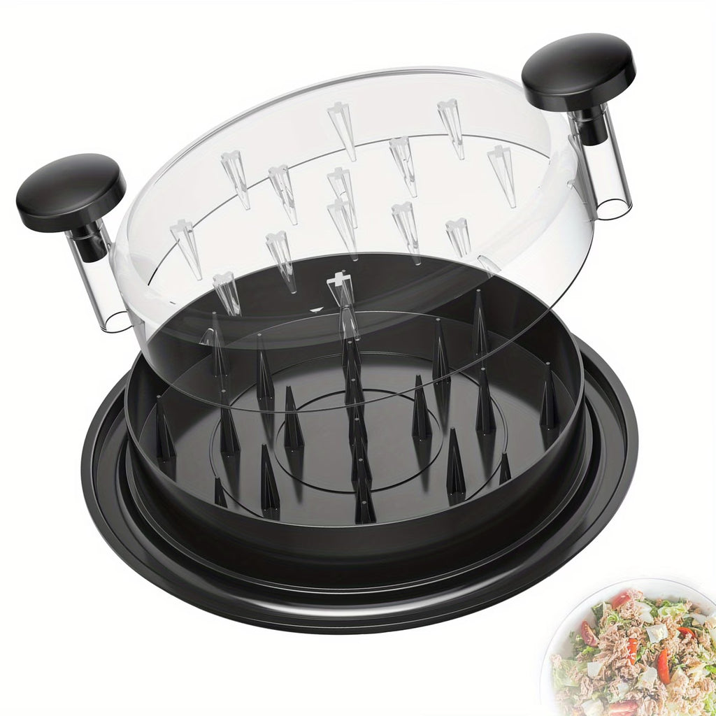 Chicken Shredder Pro Black with Clear Lid