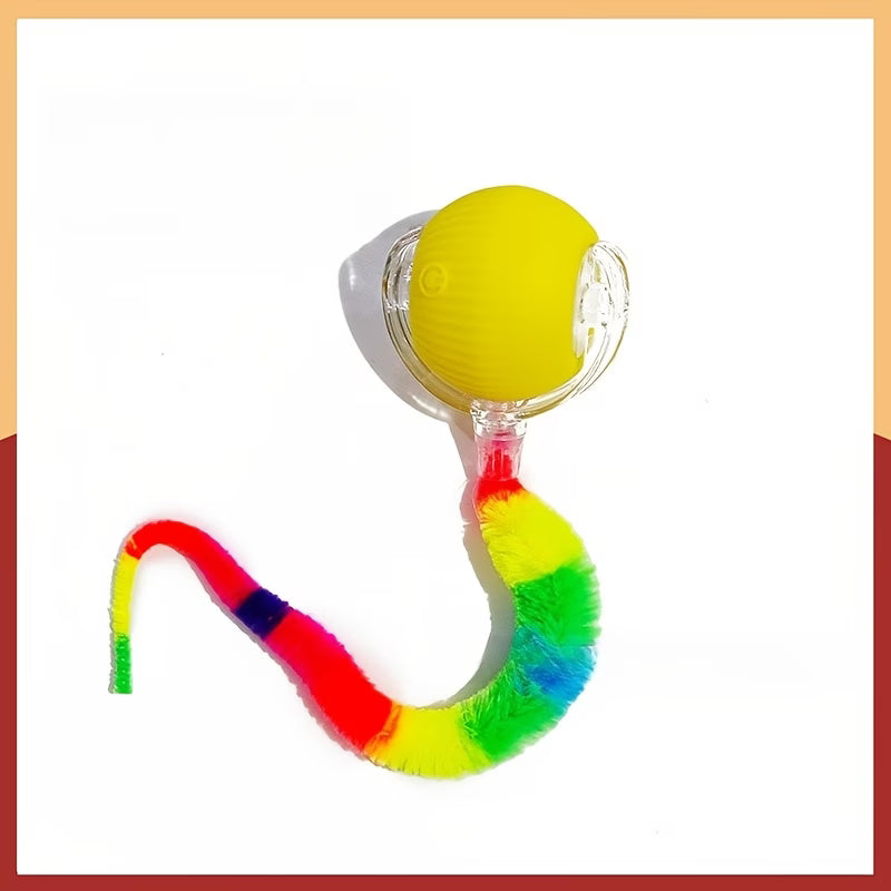 USB Rechargeable LED Rolling Cat Ball