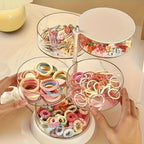 Rotating Jewelry and Cosmetics Storage Box