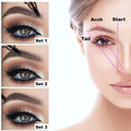 4-Prong Waterproof Eyebrow Pencil