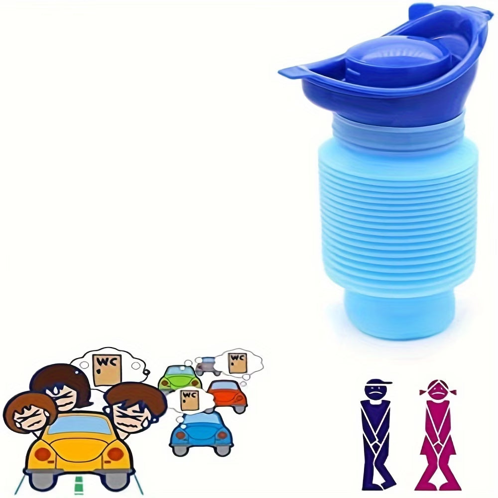 Leakproof Foldable Travel Urinal with Carry Bag