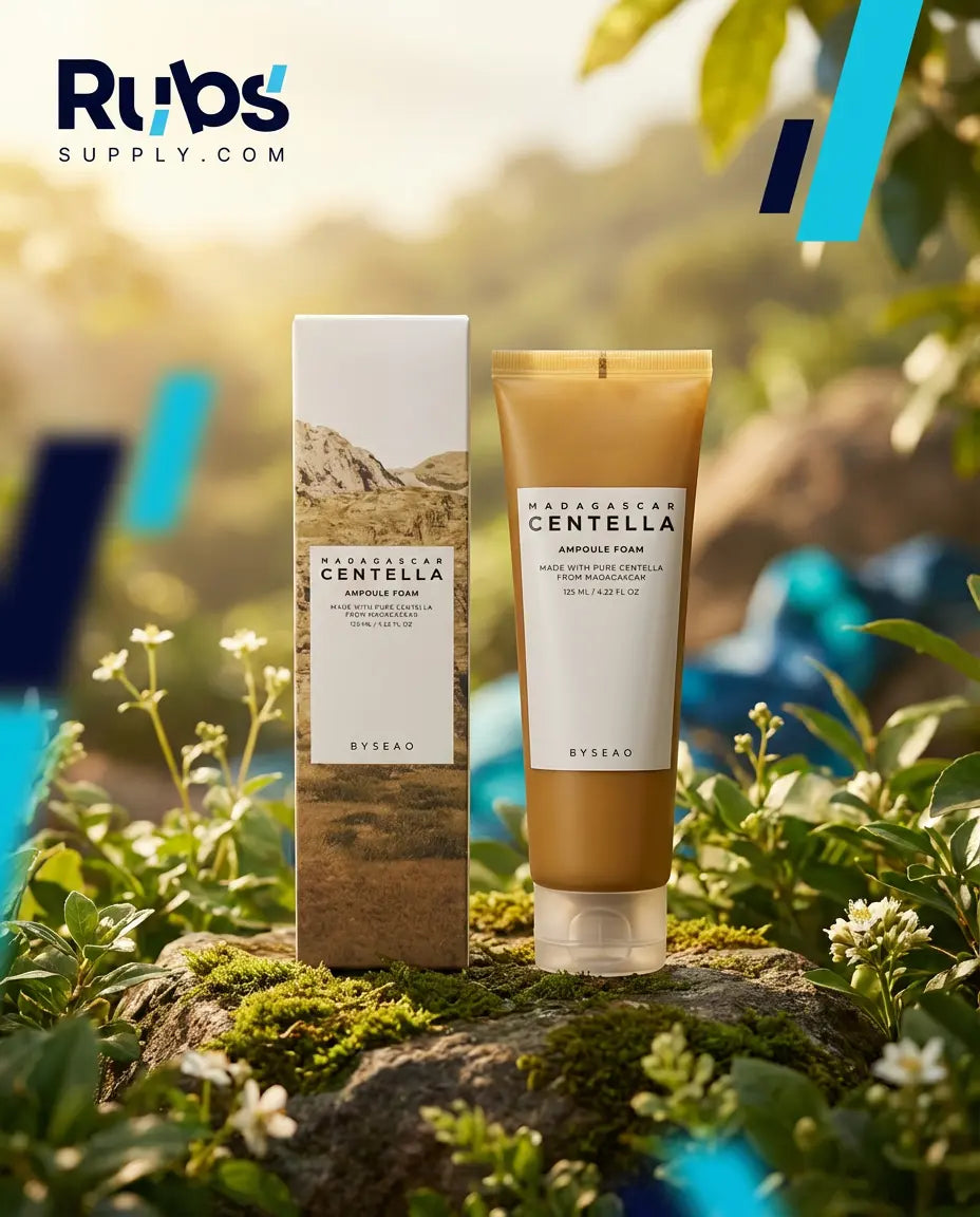 Centella Ampoule Foam Facial Cleanser – Gentle Hydrating Face Wash