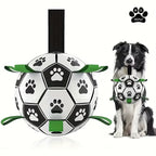 Durable PVC Dog Soccer Ball with Free Pump