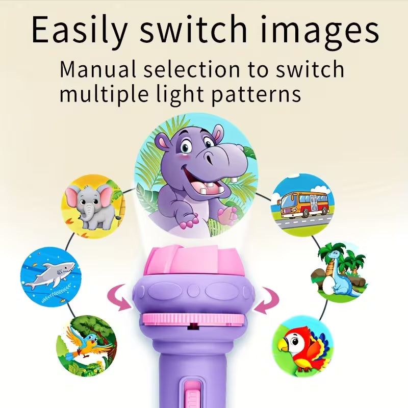 32 Pattern Projection Flashlight Toy