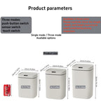 Smart Sensor Trash Can with Odor Control