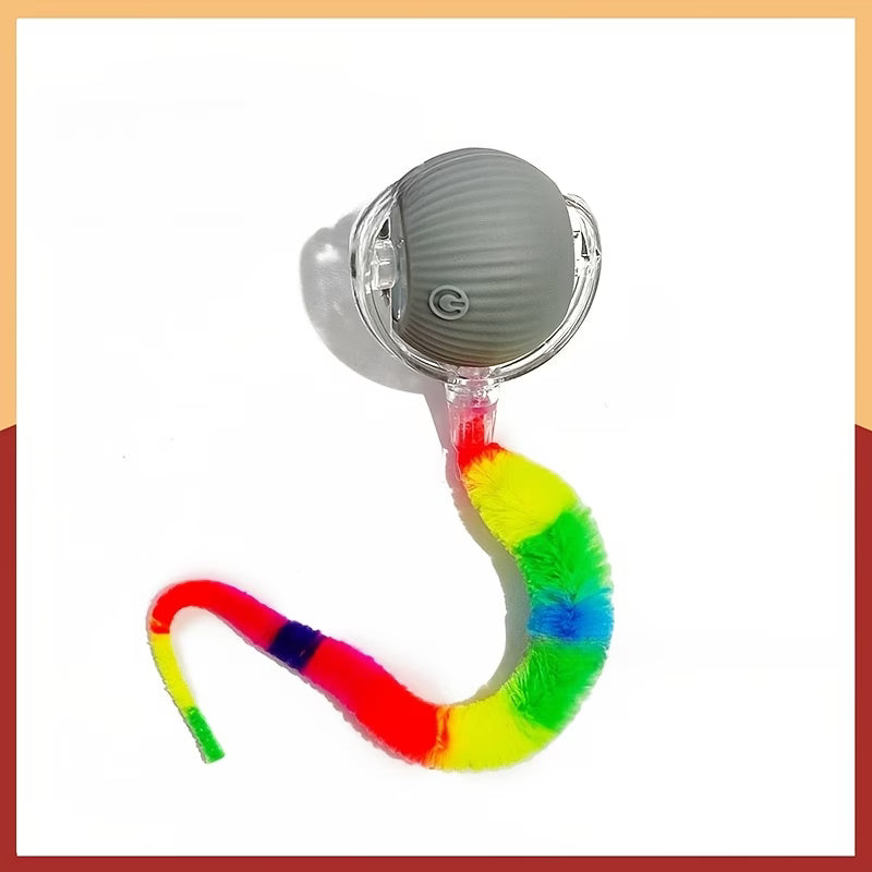 USB Rechargeable LED Rolling Cat Ball