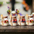 Overnight Oats Glass Container