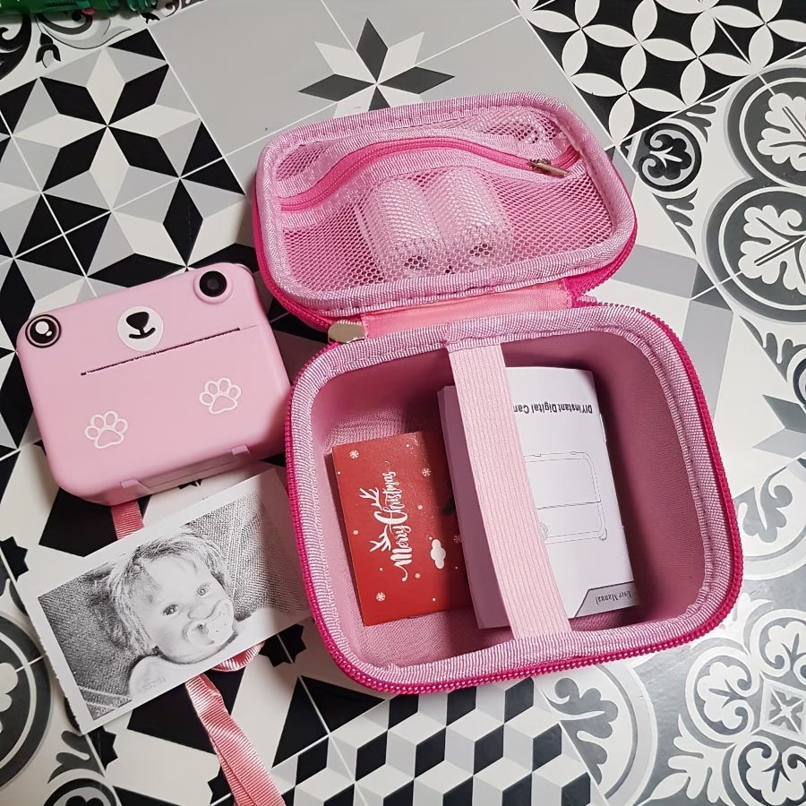 Kids Mini Instant Camera 1080P plus 3 Paper Rolls