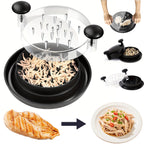 Chicken Shredder Pro Black with Clear Lid