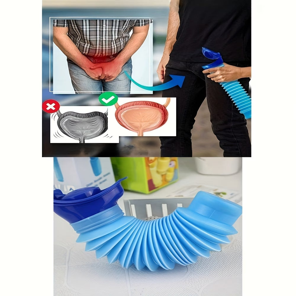 Leakproof Foldable Travel Urinal with Carry Bag