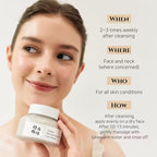 Korean Glow Mask with Rice and Honey for dry skin