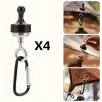 4Pack Heavy-Duty Magnetic Hooks