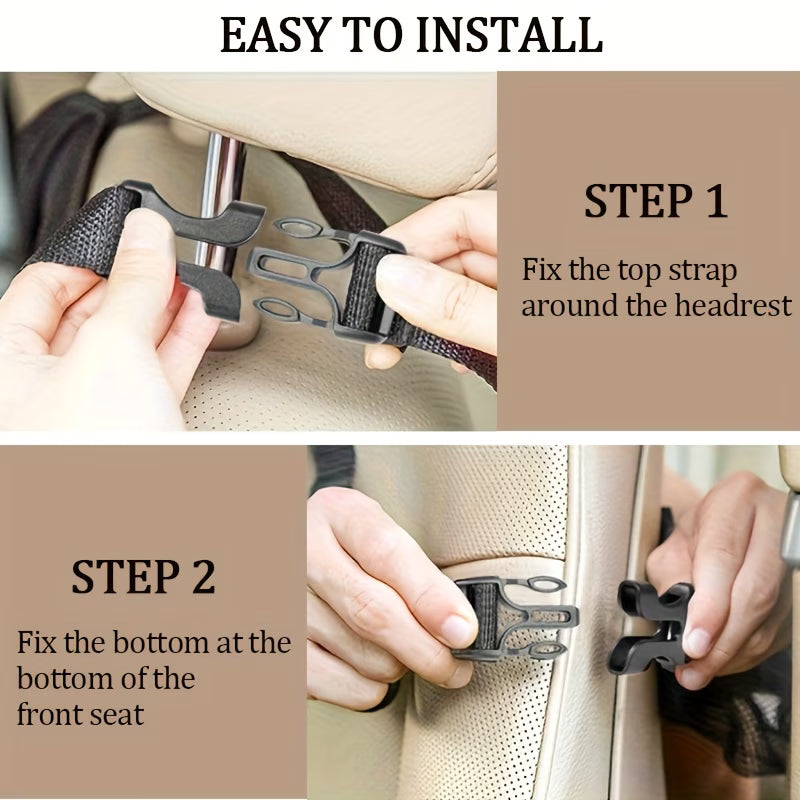 Car Seat Organizer with Insulated Cup Holders