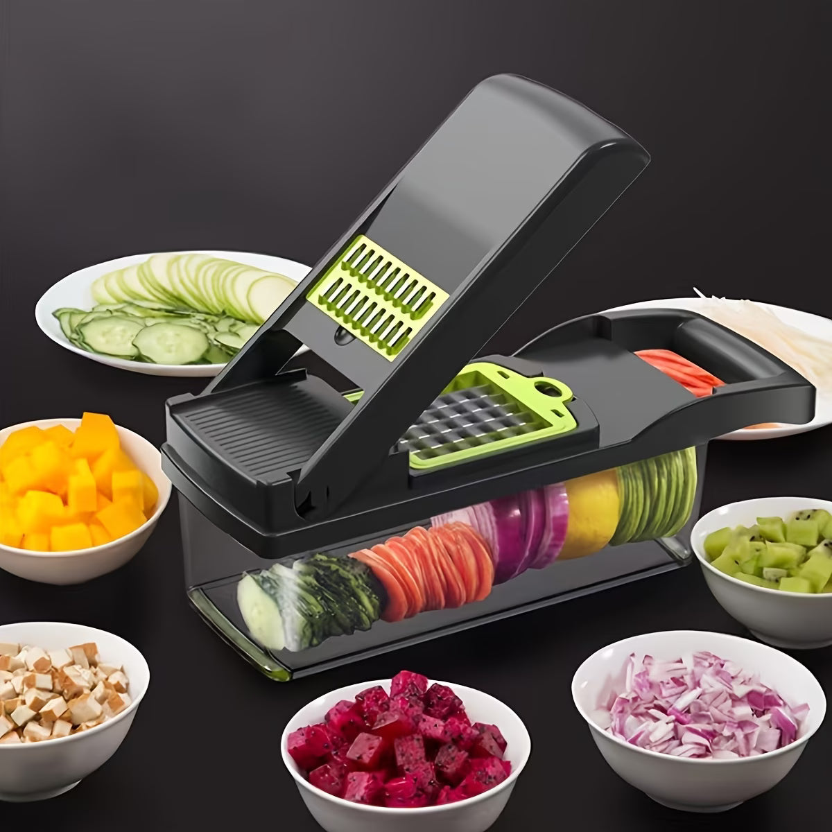 16in1 Vegetable Chopper Set