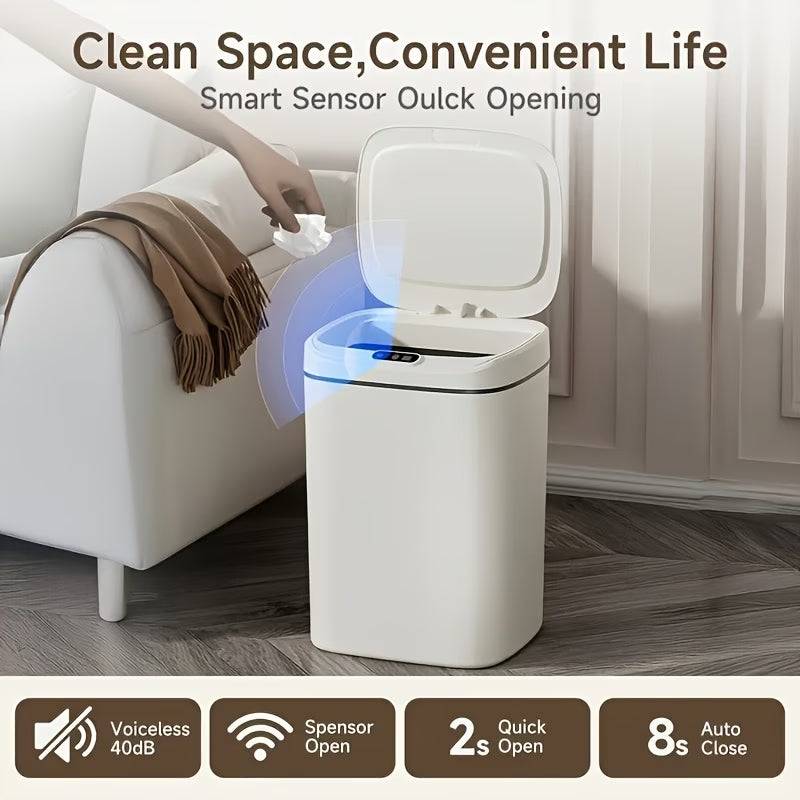 Smart Sensor Trash Can with Odor Control