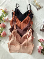 5pcs Comfort Wireless Bra Set