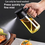 Oil Container and Cooking Sprayer