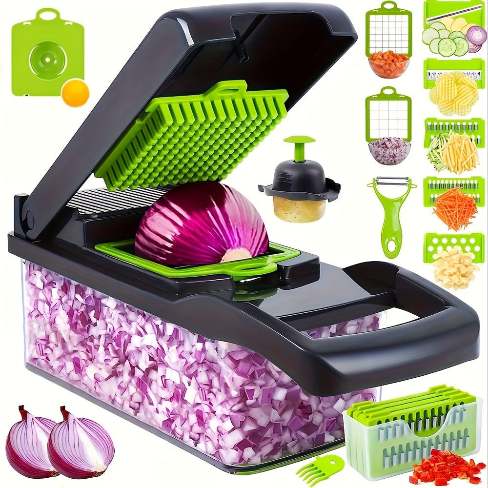 16in1 Vegetable Chopper Set