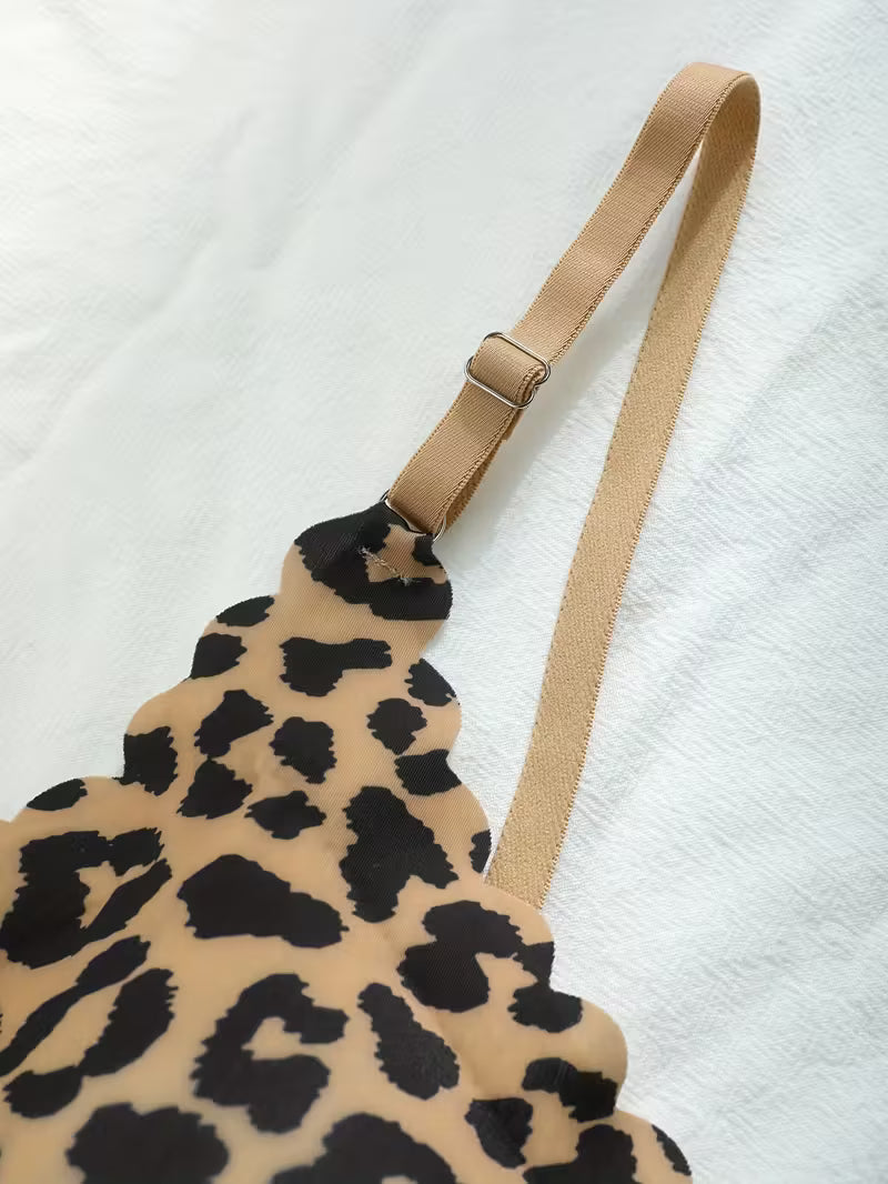 Women Sexy Leopard Sports Bra