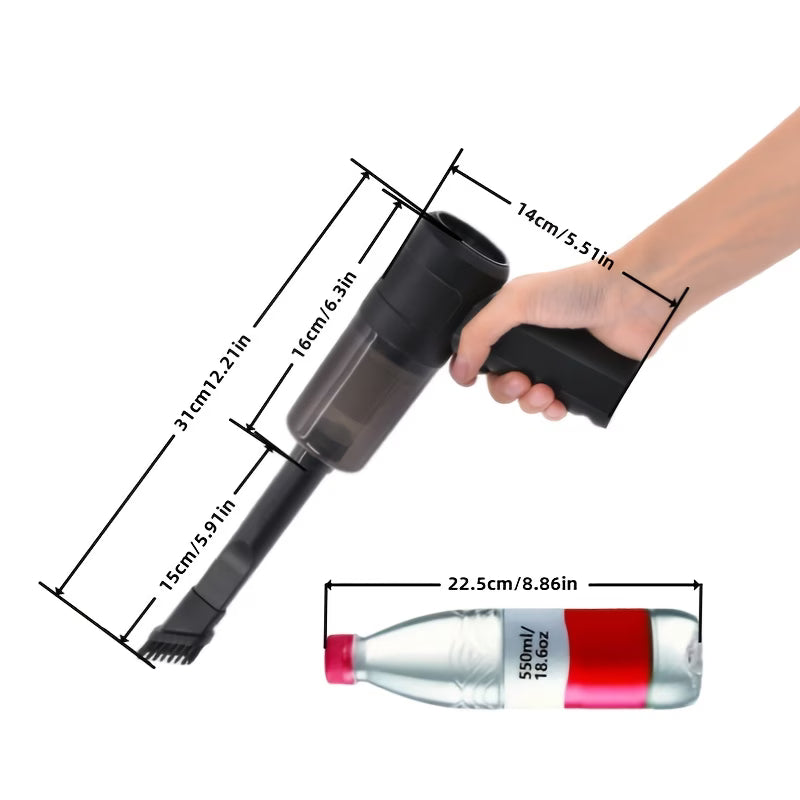 Portable Mini Car Vacuum for Interior Cleaning