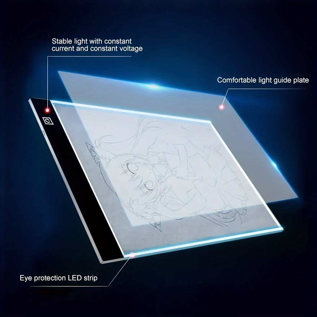 USB LED Light Pad for Drawing and Sketching