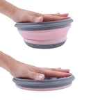 Foldable Food Storage Bowls with Lids 3 pack