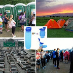 Leakproof Foldable Travel Urinal with Carry Bag