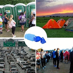 Leakproof Foldable Travel Urinal with Carry Bag
