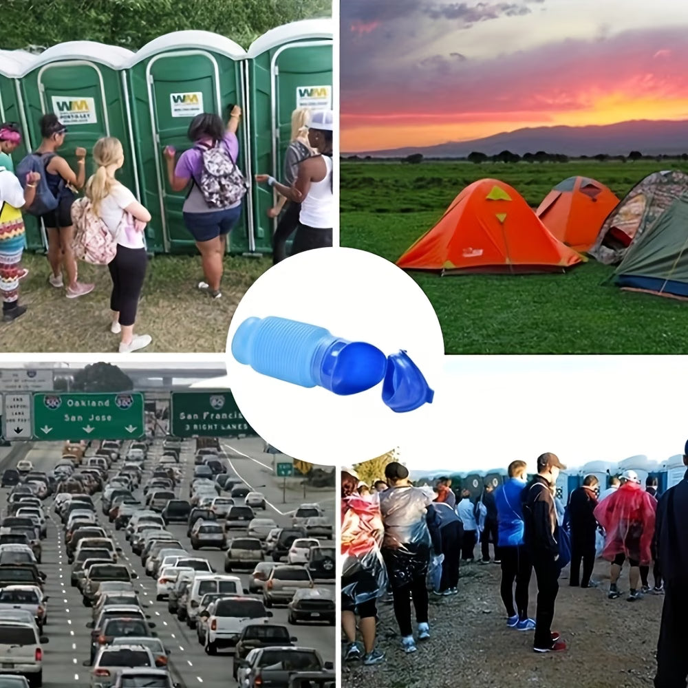 Leakproof Foldable Travel Urinal with Carry Bag