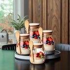 Overnight Oats Glass Container