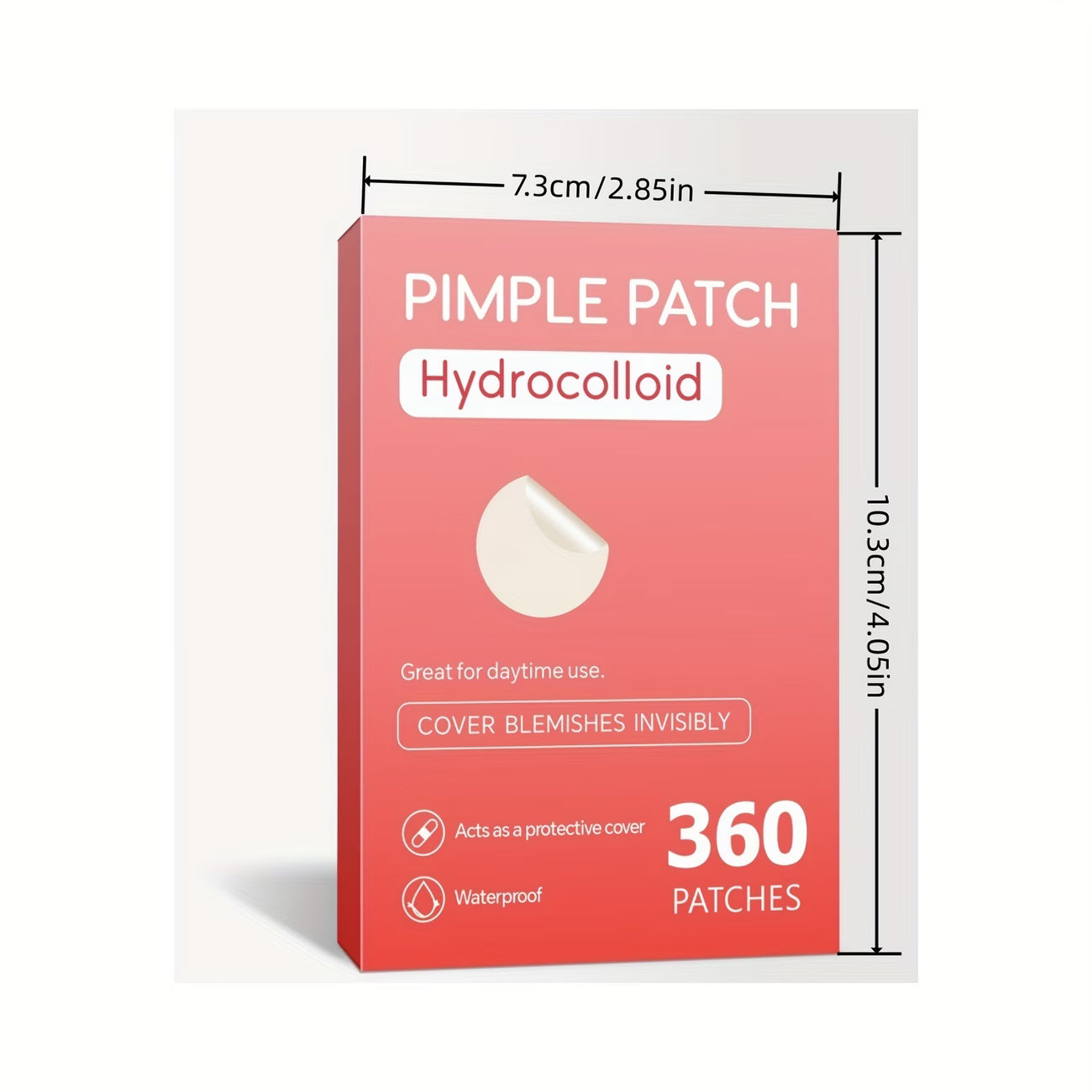 360pcs Hydrocolloid Pimple Patches for All Skin Types