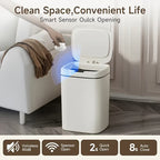 Smart Sensor Trash Can with Odor Control