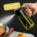Oil Container and Cooking Sprayer