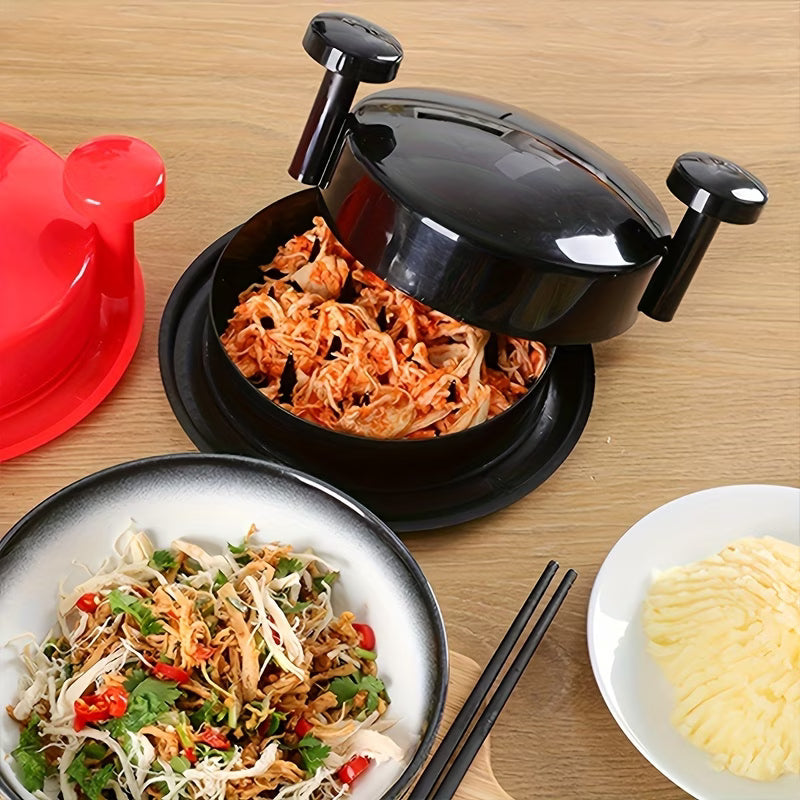 Chicken Shredder Pro Black with Clear Lid