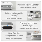 Snack Bag Sealer Clip with Zipper Lock