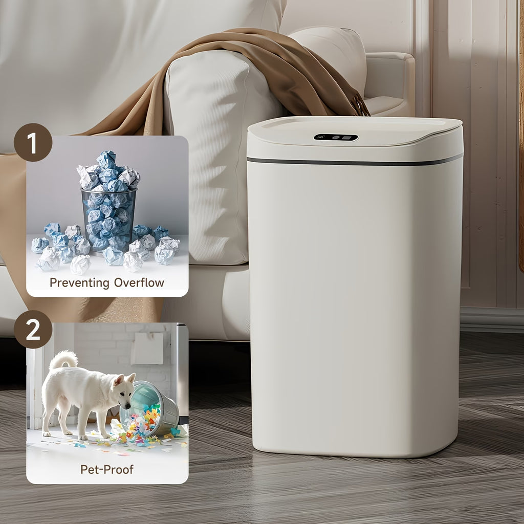 Smart Sensor Trash Can with Odor Control