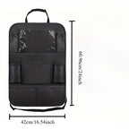 Car Seat Organizer with Insulated Cup Holders