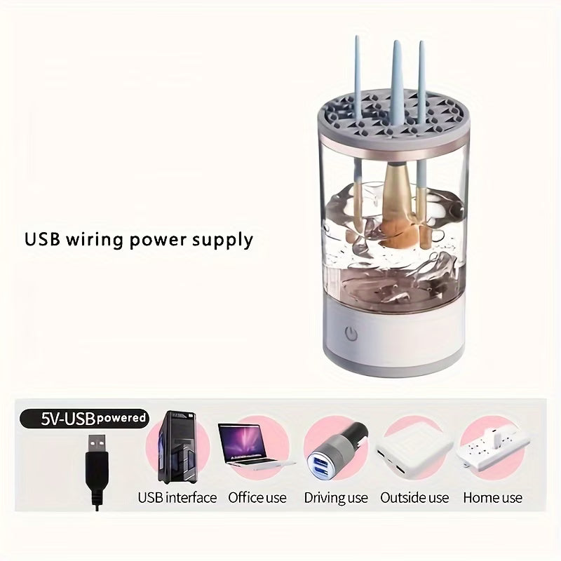 USB Makeup Brush Cleaner Portable