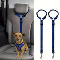 Adjustable 2 in 1 Dog Car Seat Belt
