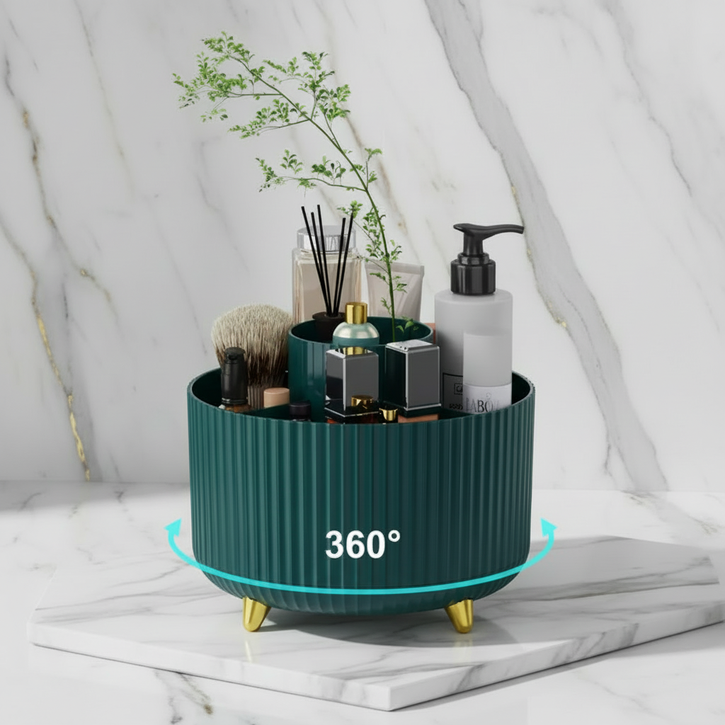 360 Rotating Makeup Organizer