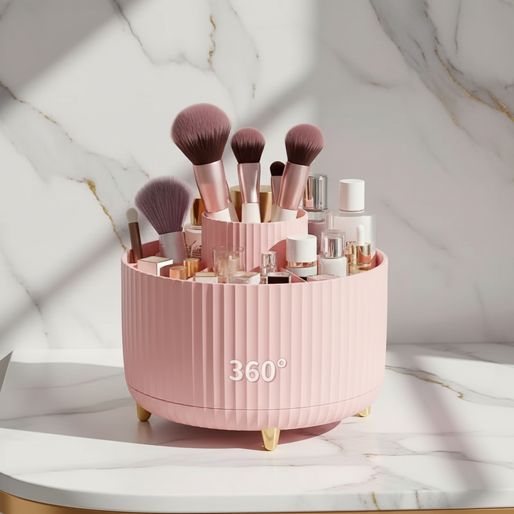 360 Rotating Makeup Organizer