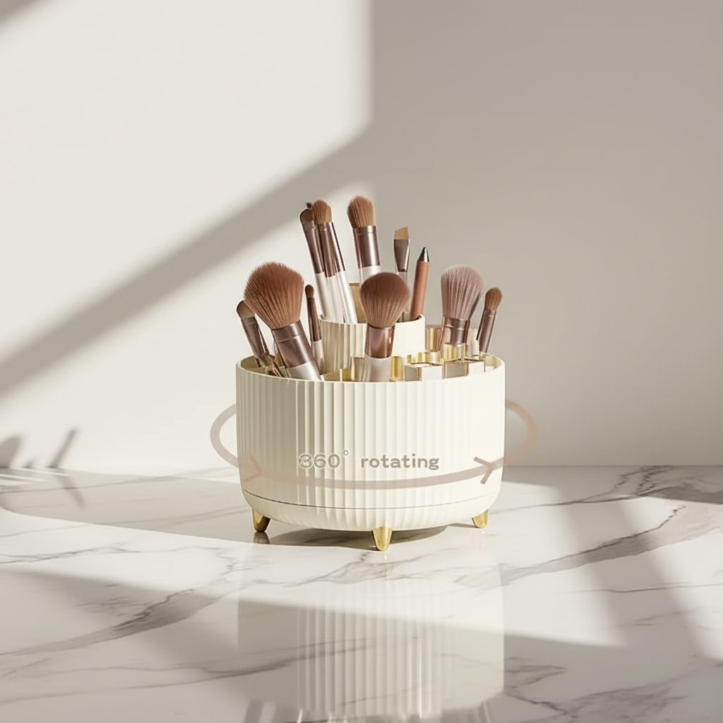 360 Rotating Makeup Organizer