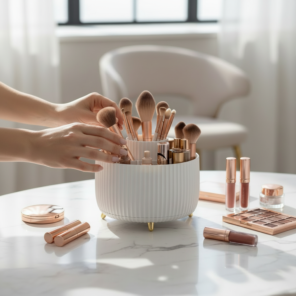 360 Rotating Makeup Organizer