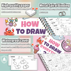 300 Cute Step by Step Drawings