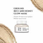 Korean Glow Mask with Rice and Honey for dry skin