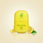 50pcs Travel Paper Soap Sheets