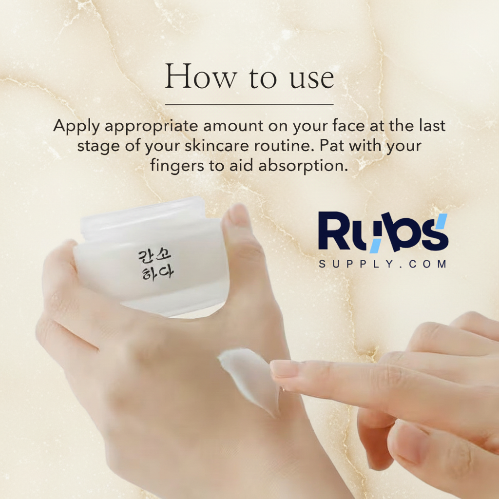 Rice Moisturizer cream for Dry, Rough Skin  Unisex 50ml