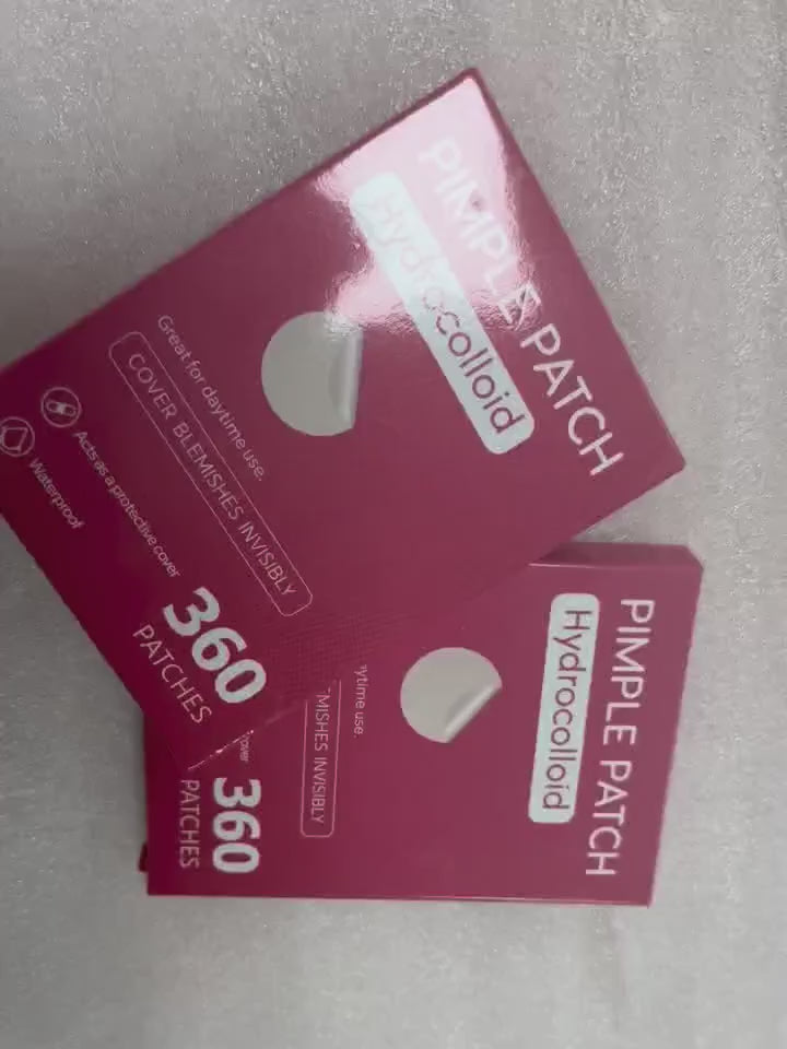 360pcs Hydrocolloid Pimple Patches for All Skin Types